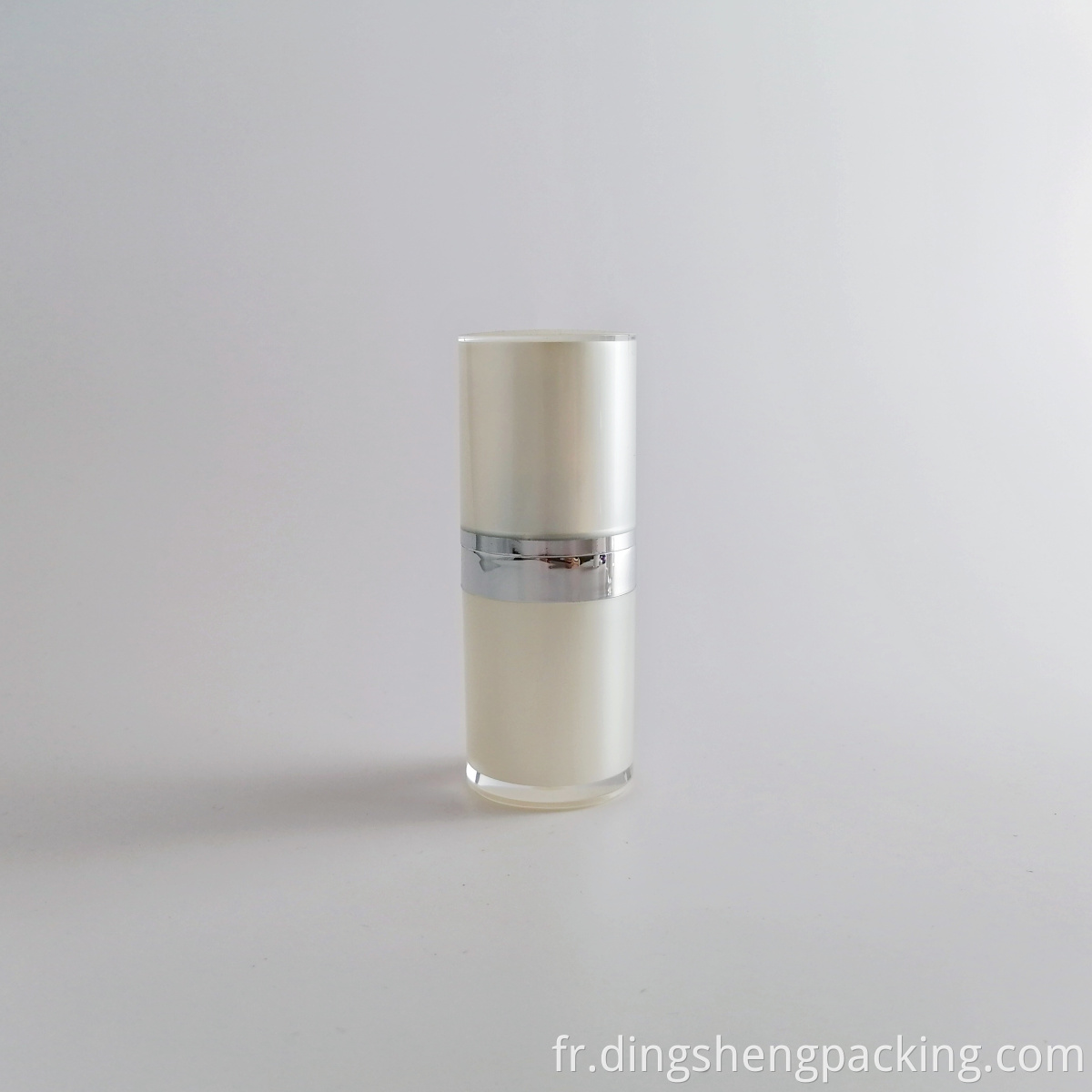 Cosmetic Packaging 15ml 30ml small white plastic cosmetic acrylic lotion bottle 50ml